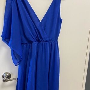 Sam Edelman blue xs women’s off the shoulder party dress cocktail